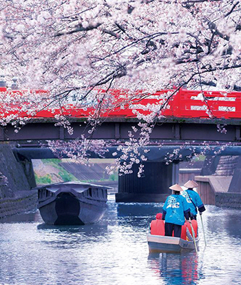 絶景！水の都おおがき舟下り予約は2/3から