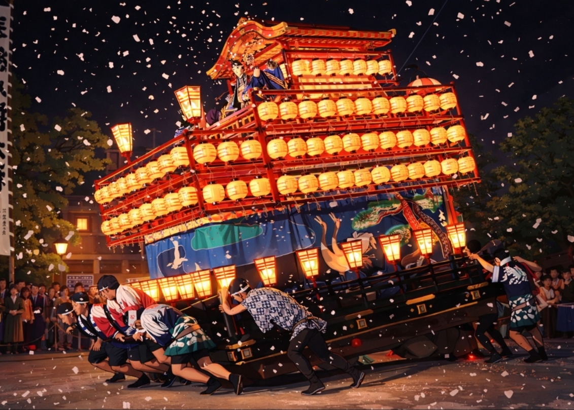 初夏の城下町へ旅しよう！ユネスコ無形文化遺産「大垣まつり」